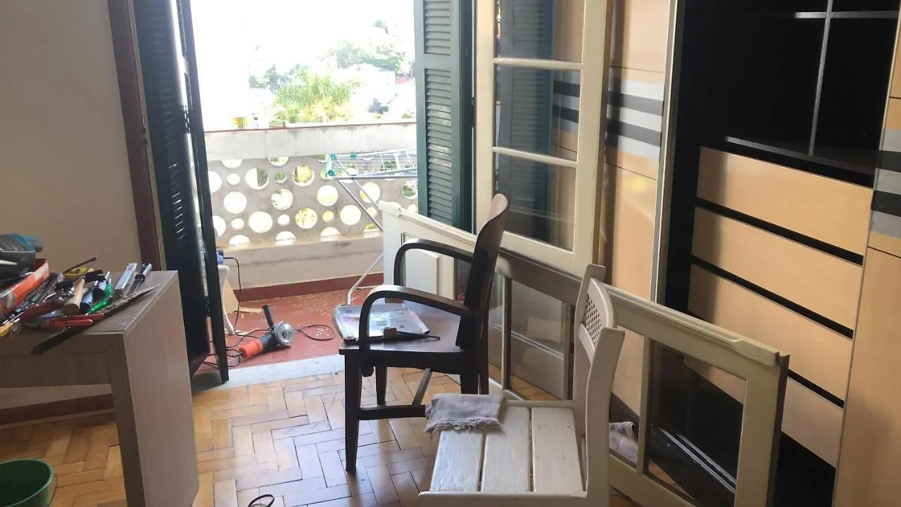 Pansiyon Quarto Amplo Cama Queen Em Apartamento Duplex Sao Paulo Brezilya